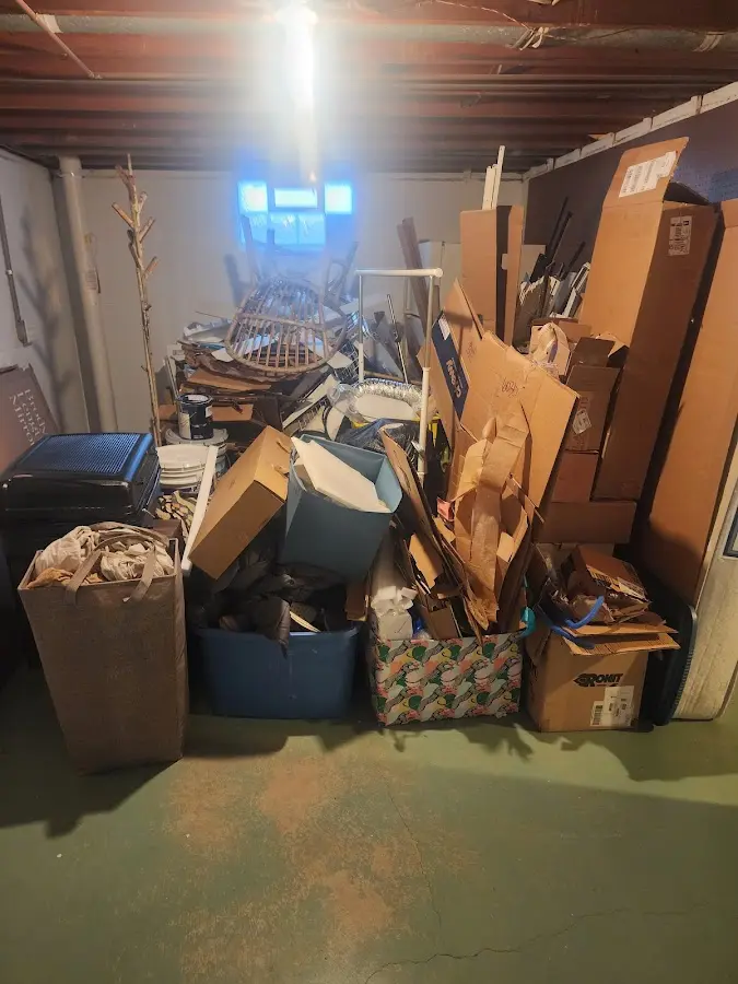 Roll-off dumpster container at job site for Construction Dumpster Rental in Cairo